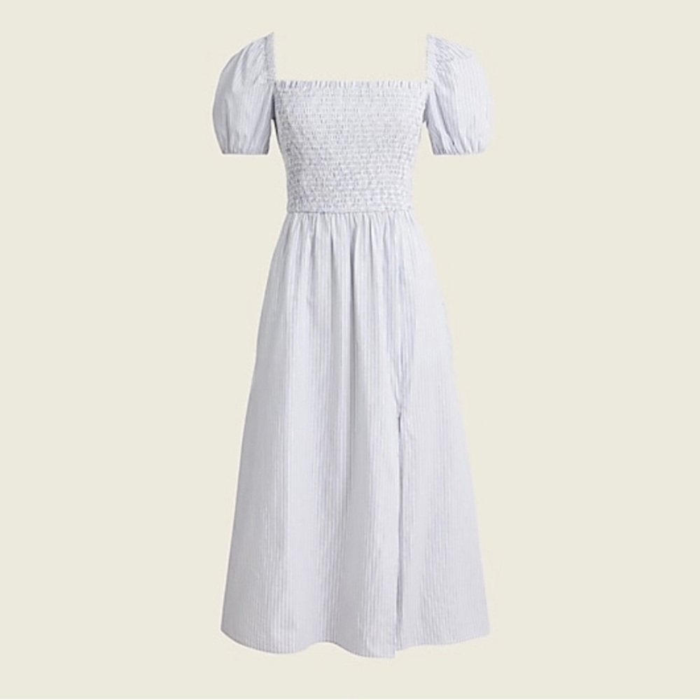 JCrew Smocked Dress